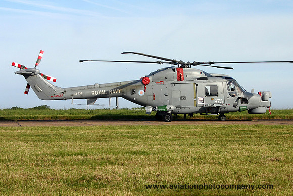 Royal Navy 702 Squadron Westland Lynx HMA.8 XZ732/673 (2007)