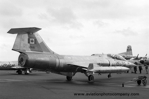 Royal Canadian Air Force Lockheed CF-104D Starfighter 12661