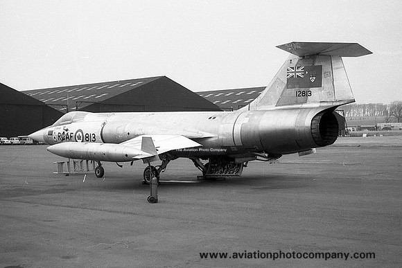 Royal Canadian Air Force Canadair CF-104 Starfighter 12813 at Prestwick