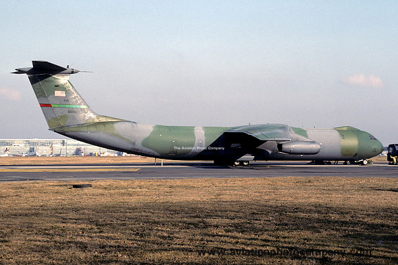 USAF 63 AW Lockheed C-141B Starlifter 66-0188 at Rhein Main AB (1993)
