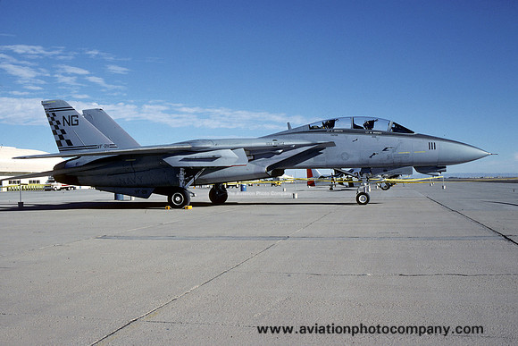 US Navy VF-211 Grumman F-14B Tomcat 163410/NG-111 (1990)