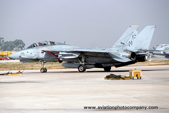 US Navy VF-21 Grumman F-14A Tomcat 161606/NF-201 (1991)