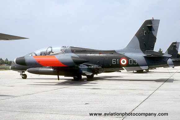Italian Air Force 61 BA Aermacchi MB-339 MM54448/61-03 (1994)