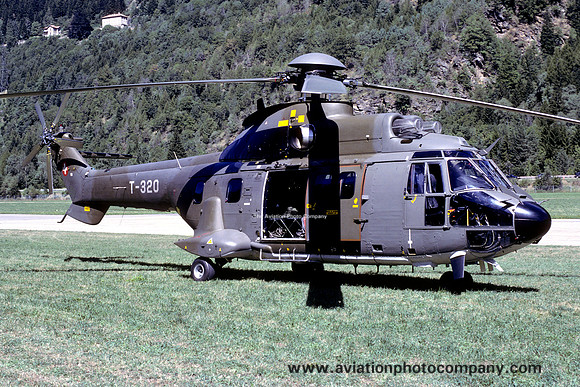 Swiss Air Force Aerospatiale AS.332M1 Super Puma T-320 (1994)