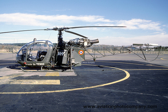 French Army 5 GHL Sud Alouette II 1771/AHS (1995)