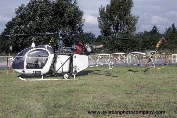 Belgian Army Sud Alouette II A68