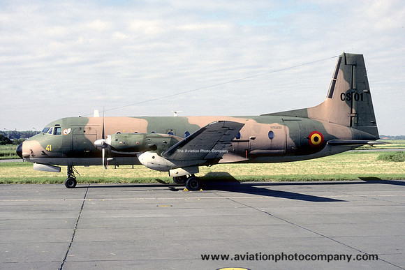 Belgian Air Force 15 Wing 21 Squadron Hawker Siddeley HS,748 CS-01 (1987)