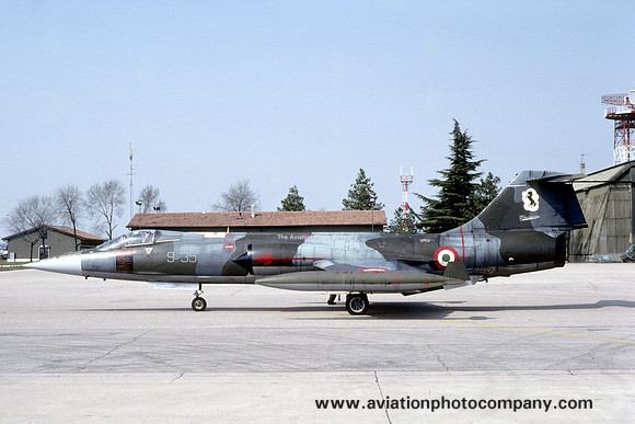 Italian Air Force 9 Stormo Lockheed F-104S Starfighter MM6925/9-35 (1992)
