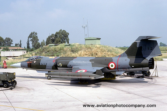 Italian Air Force 53 Stormo Lockheed F-104S Starfighter MM6822/53-12 (1992)