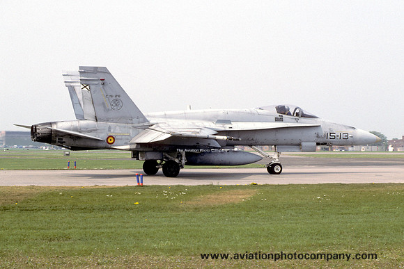 Spanish Air Force Ala 15 McDonnell Douglas EF-18A Hornet C.15-26/15-13 (1995)