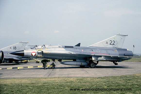 Austrian Air Force SAAB Draken J-35Oe 22 (1995)