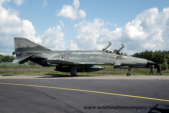 German Air Force JG72 McDonnell F-4F Phantom 38+46 (1994)