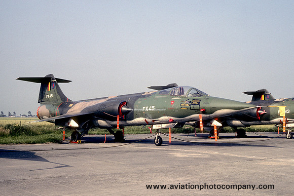 Belgian Air Force 10 Wing Lockheed F-104G Starfighter FX-45 (1982)