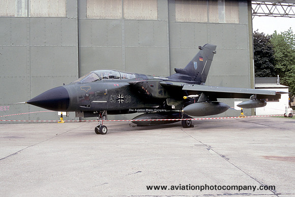 German Air Force JBG38 Panavia Tornado IDS 43+26 at RAF Cottesmore (1995)