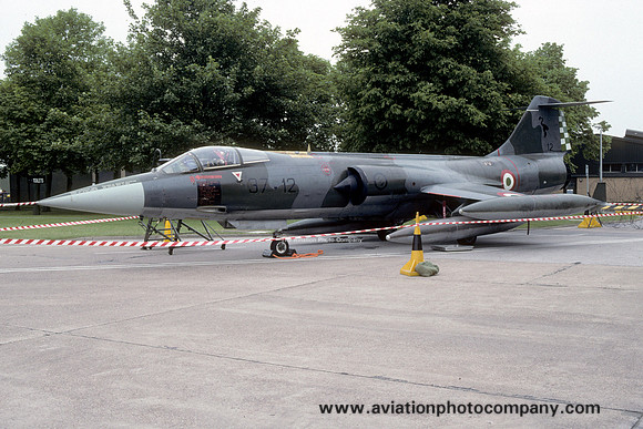 Italian Air Force 37 Stormo Lockheed F-104S Starfighter MM6910/37-12 (1995)