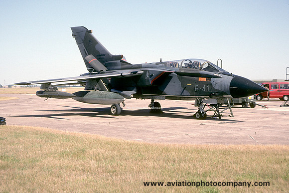 Italian Air Force 6 Stormo Panavia Tornado MM7006/6-41 at RAF Cottesmore (1995)