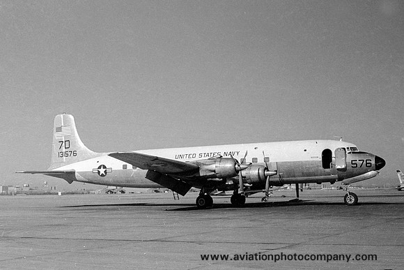 US Navy Dallas Douglas C-118B Liftmaster 131576/7D (1968)