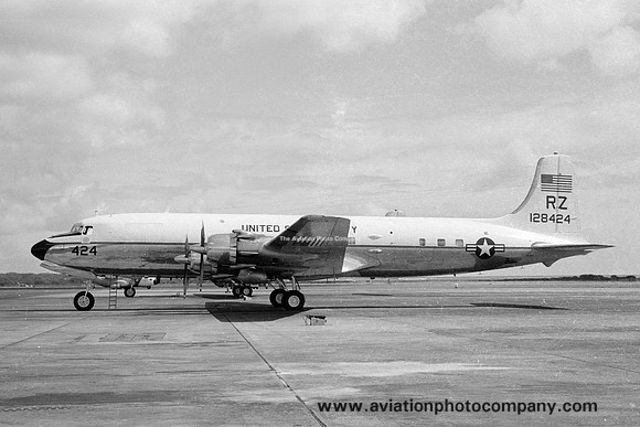 US Navy VR-21 Douglas C-118B Liftmaster 128424/RZ (1973)