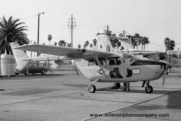 USAF 67 TRW 23 TASS Cessna O-2A Skymaster 69-7667 (1979)