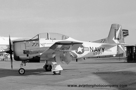 US Navy VT-27 North American T-28B Trojan 138329/D-771 (1979)