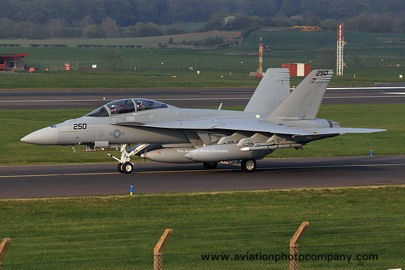 US Navy Boeing F/A-18F Super Hornet 169654 at Prestwick (2019)