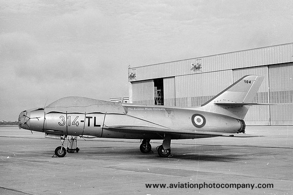 French Air Force GE314 Dassault Mystere 4A 104/314-TL