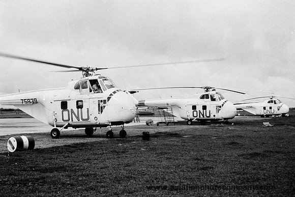 United Nations Sikorsky H-19D 75939 in Congo (1960)