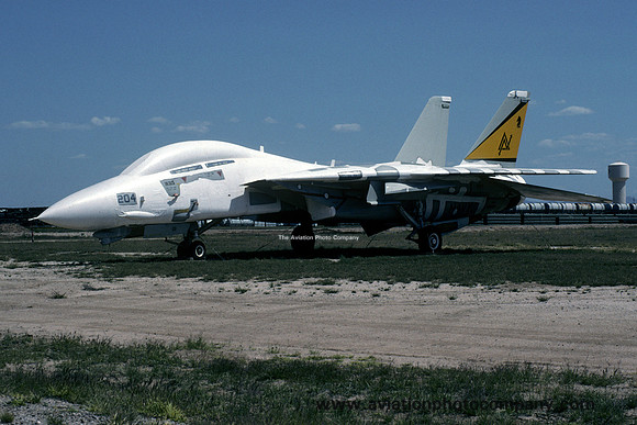 US Navy VF-302 Grumman F-14A Tomcat 158980/ND-204 at Davis Monthan (1992)