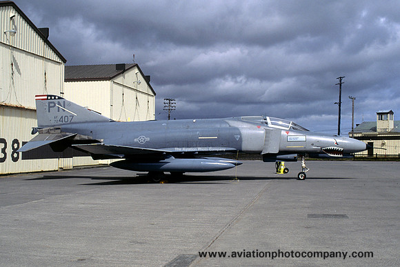 USAF McDonnell F-4E Phantom 72-1407 at Keflavik (1992)
