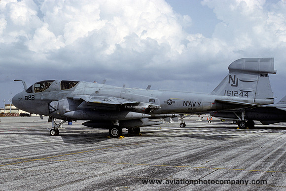US Navy VAQ-129 Grumman EA-6B Prowler 161244/NJ-928 (1992)