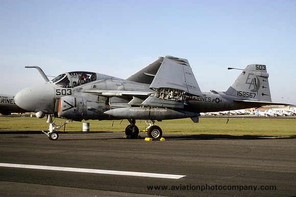 US Marines VMA(AW)-332 Grumman A-6E Intruder 159567/EA-503 (1992)