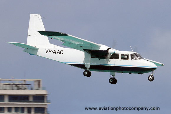 Anguilla Air Services Britten-Norman BN-2A-26 Islander VP-AAC at Princess Juliana International Airport (2024)