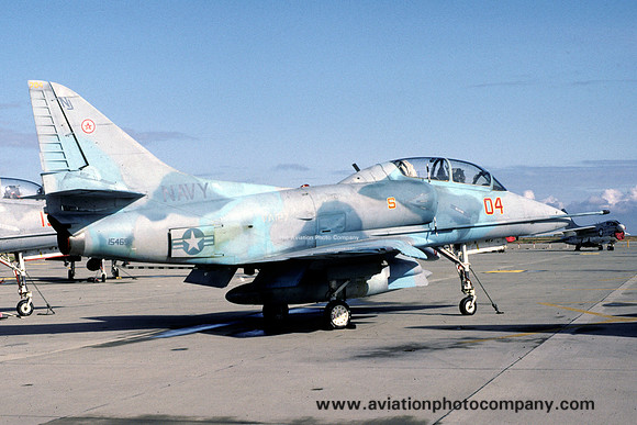 US Navy VA-127 Douglas TA-4J 154657/NJ-04 (1983)