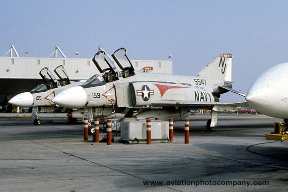 US Navy VF-121 McDonnell F-4J Phantom 155547/NJ-169 (1975)