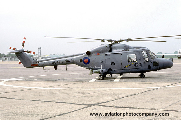 Royal Navy 815 Squadron Westland Lynx HAS.2 XZ733/EX420 (1985)