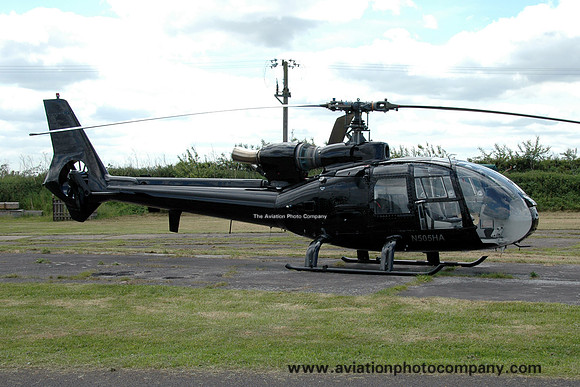 Aerospatiale SA.342G N505HA at Breighton (2013)