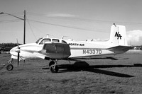 North Air Beech D50 Twin Bonanza N4337D (1969)