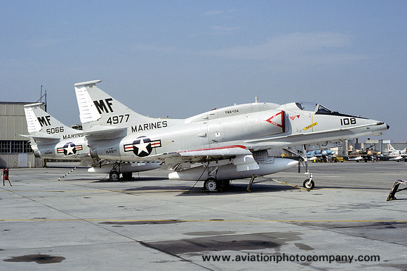 US Marines VMA-134 Douglas A-4F Skyhawk 154977/MF-108 (1978)