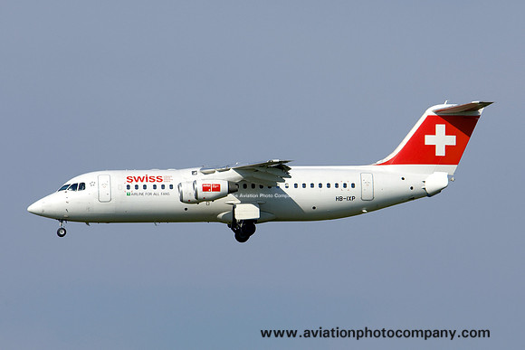 Swiss International Air Lines BAe 146 RJ-100 HB-IXP (2008)
