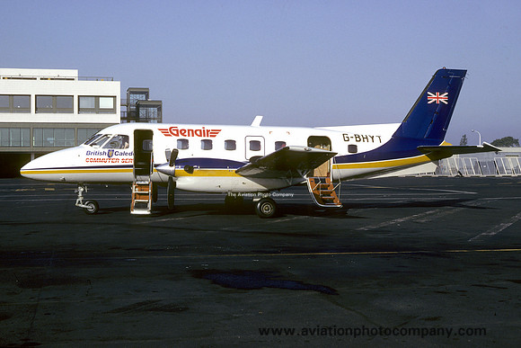Genair/British Caledonian Commuter Embraer Bandeirante G-BHYT (1983)