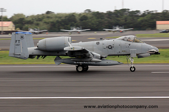 USAF 23 FG 74 FS Fairchild A-10C 82-0657/FT at Lajes (2013)