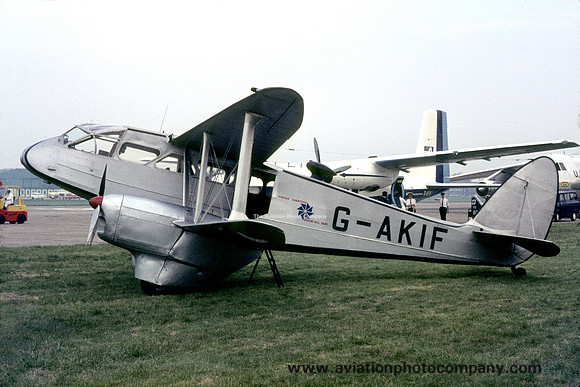 Kentair Charters De Havilland Dragon Rapide G-AKIF