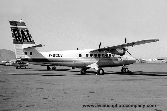 RAI Reseau Aerien Interinsulaire DHC-6-200 Twin Otter F-OCLV (1968)