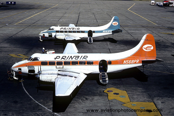 Prinair De Havilland DH.114 Heron 2D (Prinair) N568PR (1979)