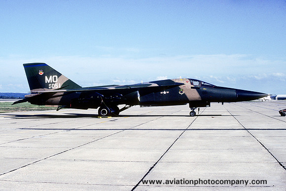 USAF 366 TFW 391 TFS General Dynamics F-111A Aardvark 67-0061/MO (1980)