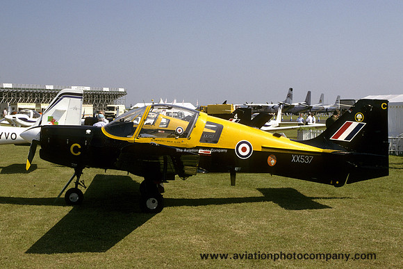 RAF Yorkshire UAS SAL Bulldog T.1 XX537/C at RAF Cottesmore (2000)