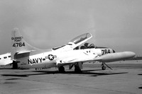 US Navy Quonset Point Lockheed T-1A Seastar 144764 (1965)
