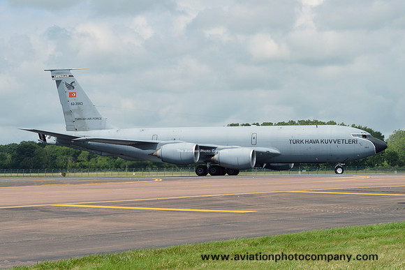 Turkish Air Force 101 Filo Boeing KC-135R 62-3563 at RIAT Fairford (2016)