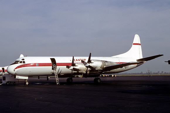 Zantop Lockheed L-188AF Electra N5523 (1980)