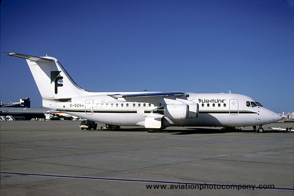 Flightline BAe 146-200 G-OZRH (1998)